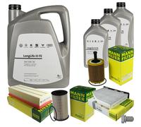 MANN Controllo Set 8 L Olio Motore VW 0W-30 LONGLIFE III FE Per Seat Altea 2.0