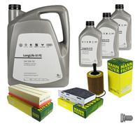 MANN Controllo Set 8 L Olio Motore VW 0W-30 LONGLIFE III FE Per Seat Altea 2.0