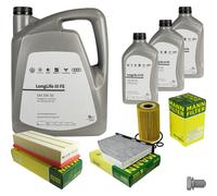 MANN Controllo Set 8 L Olio Motore VW 0W-30 LONGLIFE III FE Per Seat Altea 2.0