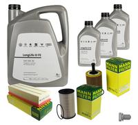 Mann Controllo Set 8 L olio motore VW 0W-30 Longlife III Fe per: Seat Altea