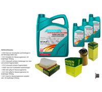 MANN Controllo set 8L ADDINOL 0540 SUPER LUCE 5W-40 per BMW Serie 3 E90