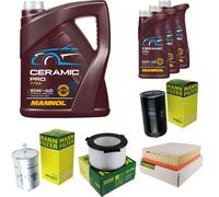 Mann Controllo Set 8L mannol Ceramica Pro 10W-40 per VW Transporter Bus IV