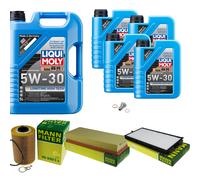 Mann Controllo Set 9 L Liqui Moly da Molto Tempo High-Tech 5W-30 per Bwm Alpina