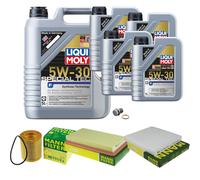 MANN Controllo Set 9 L LIQUI MOLY SPECIAL TEC F 5W-30 Per MAZDA CX-7 ER 6