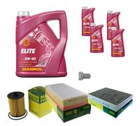 Mann Controllo Set 9 L mannol Elite 5W-40 per VW Touareg 7P5 3.6 V6 FSI