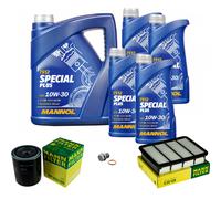 MANN Controllo Set 9 L MANNOL Special Plus 10W-30 Per Ford Ranger 2.5 TD 4x4