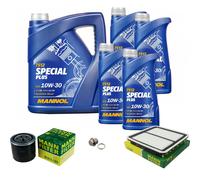 MANN Controllo Set 9 L MANNOL Special Plus 10W-30 Per Subaru Outback 3.0 AWD