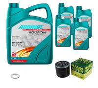 Mann Controllo Set 9L ADDINOL 0540 SUPER LIGHT 5W-40 Per Isuzu Trooper II
