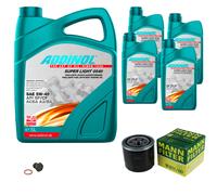 Mann Controllo Set 9L ADDINOL 0540 SUPER LIGHT 5W-40 Per Isuzu Trooper II