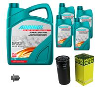 Mann Controllo Set 9L Addinol 0540 Super Light 5W-40 per Porsche 911 Targa