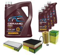 MANN Controllo set 9L MANNOL Ceramic per 10W-40 per Mercedes-Benz Sprinter