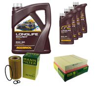 MANN Controllo Set 9L MANNOL LONGLIFE 504/507 5W-30 Per Mercedes W246