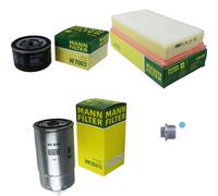 MANN Controllo Set Filtro Set per Alfa Romeo GT 1.9 JTD 147