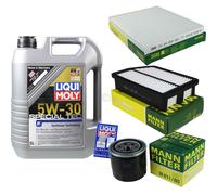 MANN Controllo Set Liqui Moly 5W-30 per Hyundai IX35 2.0 KIA Sportage