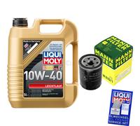 MANN Controllo Set Liqui Moly Leichtlauf 10W-40 per Suzuki Jimny 5L
