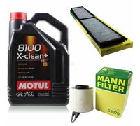 Mann - Controllo Set Motul 5L 5W-30 per BMW 1er 116i 3er