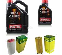 Mann - Controllo Set Motul 6L 5W-30 per BMW 3er Touring 320d