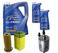 MANN Controllo Set Set Filtri 7L MANNOL Classic 10W-40 per Audi A6 2.4