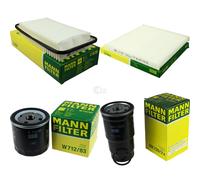 MANN Controllo Set Set Filtri per Toyota Corolla 1.4 D