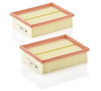 MANN-FILTER filtro aria C1955-2 cartuccia 186x140x50 mm
