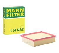 Mann Filter Filtro dell'aria C 24 123/2 per autovetture + veicoli commeriali