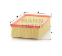 MANN-FILTER C 25 136 Filtro dell'aria - per Autovetture + veicoli commeriali