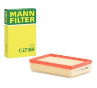 MANN-FILTER, C 27 059 Filtro aria | Per Autovetture, Aria pulita, Filtro resistente, Design con adattamento perfetto, Qualità originale OE