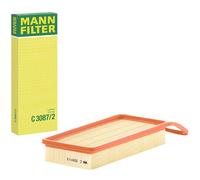 MANN-FILTER C 3087/2 Filtro aria per FORD Fiesta Mk6 Hatchback (JA8, JR8)