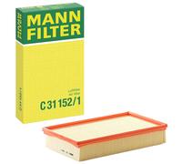 MANN-FILTER C 31 152/1 Filtro aria per VW GOLF II (19E, 1G1) GOLF I Cabriolet
