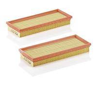 MANN-FILTER C 3170/1-2 Filtro dell'aria (set da 2) - per Autovetture + veicoli commeriali