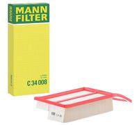 MANN-FILTER C 34 008 Filtro aria per OPEL Combo Combi / Tour (X12)