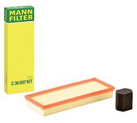 MANN-FILTER C 36 007 KIT Filtro dell'aria - per Autovetture + veicoli commeriali