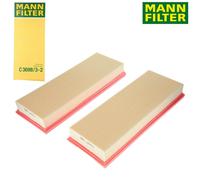 MANN-FILTER C 3698/3-2 FILTRO D'ARIA PER MERCEDES W203 W204 CL203 S203 C209 W211