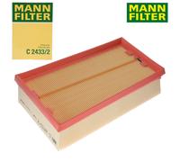Mann-Filter C2433/2 Filtro Aria Per Renault Koleos I Nissan x-Trail + 2 I