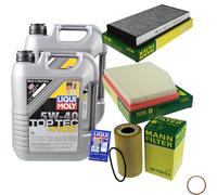 Mann-Filter Controllo Set 10 L Liqui Moly 5W-40 per Nessuna Porsche Boxster