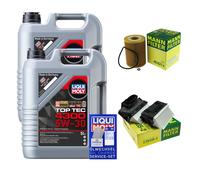 MANN-FILTER Controllo Set 10L Liqui Moly Top Tec 4300 5W-30 Per Mercedes-Benz