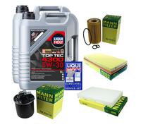 MANN-FILTER Controllo set 10L Liqui Moly Top Tec 4300 5W-30 per Mercedes-Benz