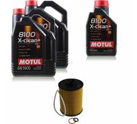 Mann-Filter Controllo Set 10L Motul 5W-30 per BMW 6er Cabriolet 650i 7er