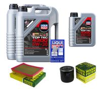 MANN-FILTER Controllo Set 11L Liqui Moly Top Tec 4300 5W-30 Per Jeep WH WK