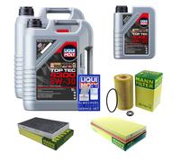MANN-FILTER Controllo Set 11L Liqui Moly Top Tec 4300 5W-30 Per Mercedes-Benz