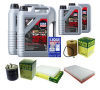 MANN-FILTER Controllo Set 12L Liqui Moly Top Tec 4300 5W-30 Per Mercedes-Benz