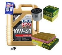 MANN-FILTER Controllo Set 5 L LIQUI MOLY 10W-40 Per Mazda 2 1.4 1.25