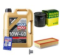 MANN-FILTER Controllo Set 5 L LIQUI MOLY 10W-40 Per Peugeot Fiat 406 Coupe