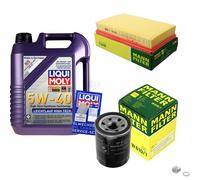 MANN-FILTER Controllo Set 5 L Liqui Moly Leichtlauf 5W-40 Per Suzuki