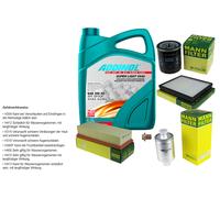 MANN-FILTER Controllo Set 5L ADDINOL 0540 SUPER LIGHT 5W-40 Per MG ZR