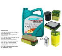 MANN-FILTER Controllo Set 5L ADDINOL 0540 SUPER LIGHT 5W-40 Per MG ZR