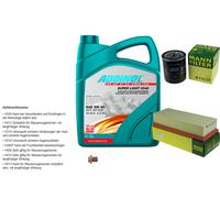 Mann-Filter Controllo Set 5L Addinol 0540 Super Light 5W-40 per ZR