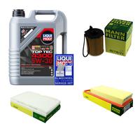 MANN-FILTER Controllo set 5L Liqui Moly Top Tec 4300 5W-30 per Citroën FC