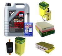 MANN-FILTER Controllo Set 5L Liqui Moly Top Tec 4300 5W-30 Per Peugeot 3A/C