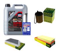 Mann-Filter Controllo Set 5L Liqui Moly Top Tec 4300 5W-30 per Peugeot T3E